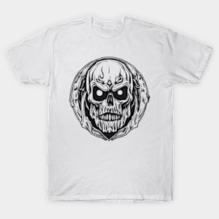 Terrifying skull T-Shirt